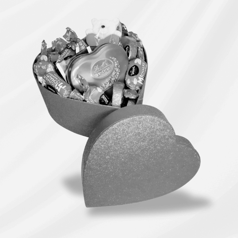 Box walentynkowy czerwony