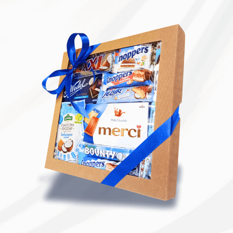 Blue Coco Box prezent kokosowy