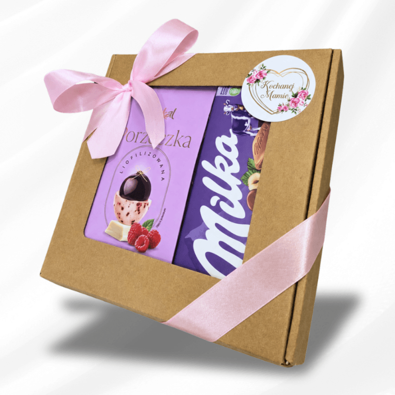 Box prezentowy Sweet Duo ze słodyczami dla mamy